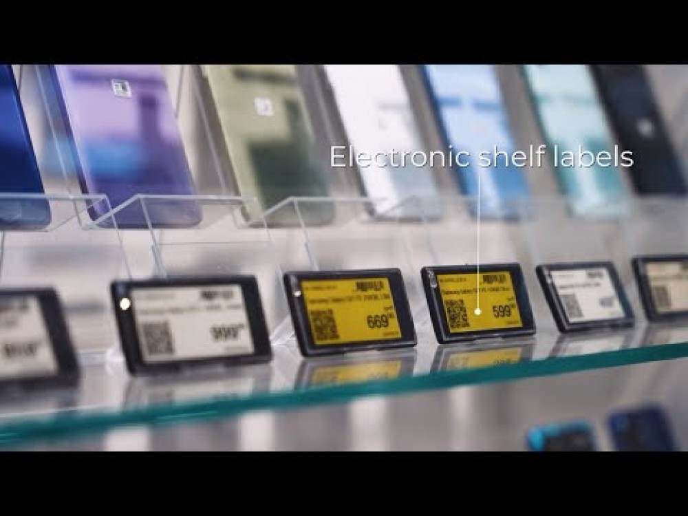 Embedded thumbnail for Euronicsi Läti kauplus võttis kasutusele elektroonilised hinnasildid